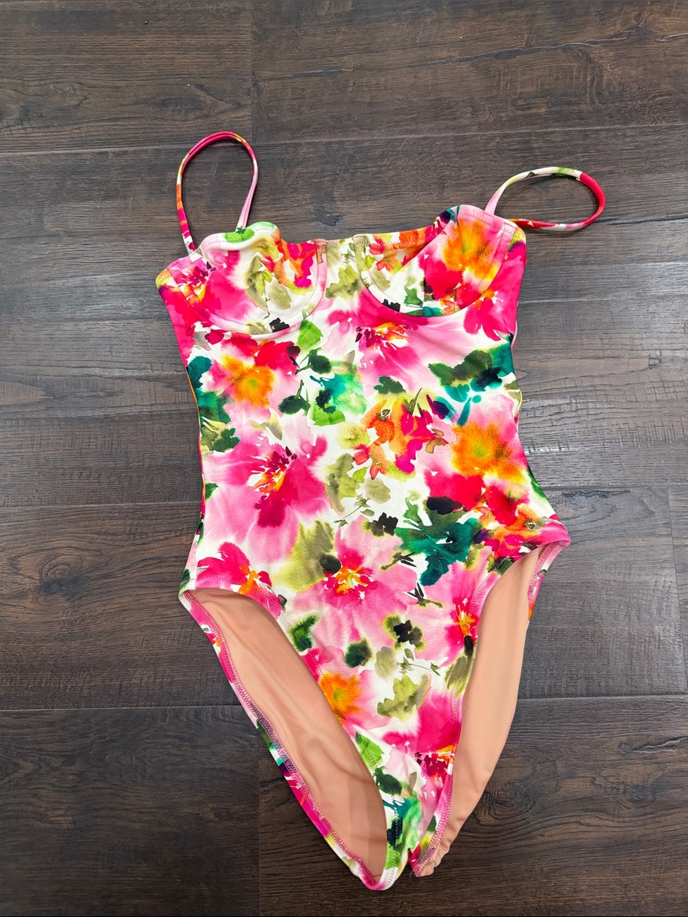 J Crew Floral One-Piece Swimsuit 2